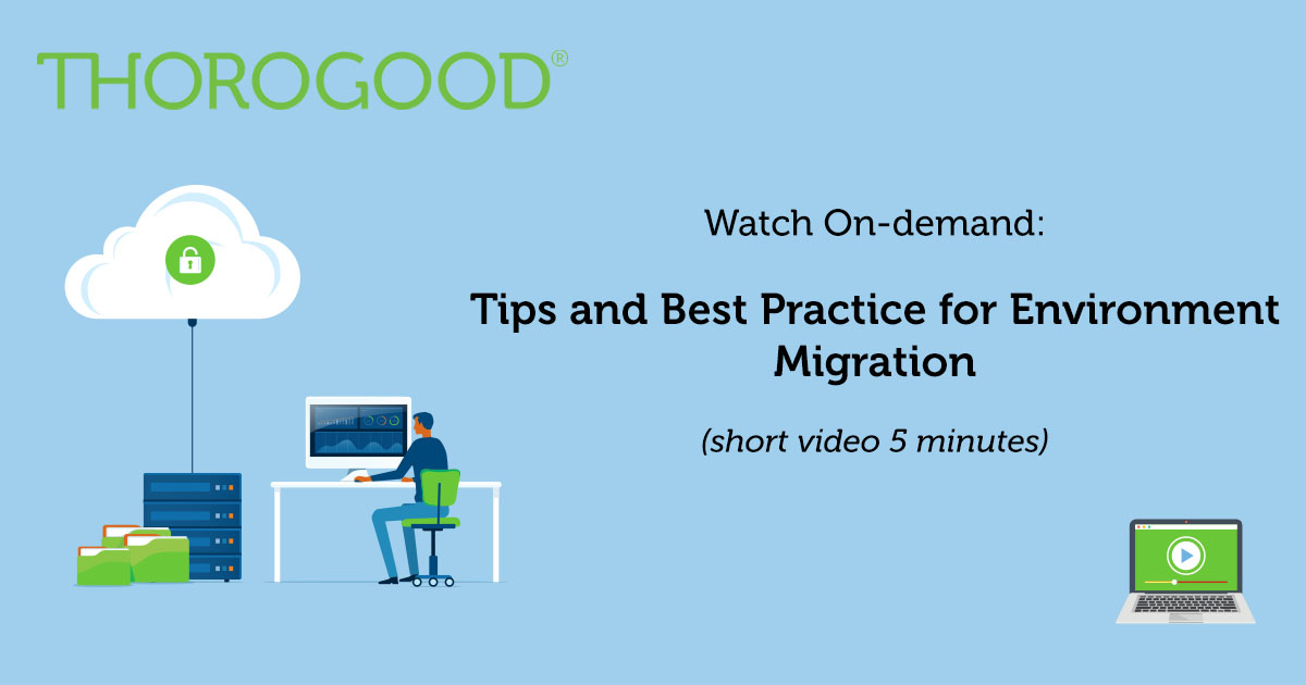 [Short Video] Tips and Best Practice for Environment Migration